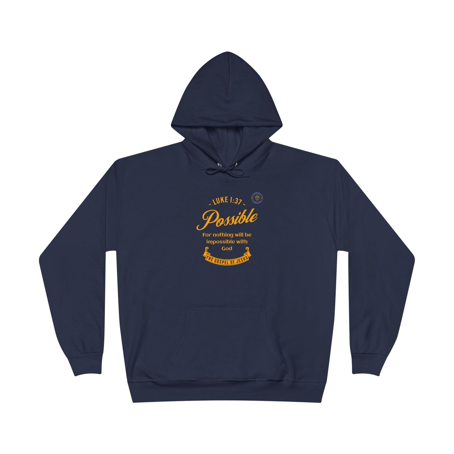 Christian Hoodie - Gospel of Jesus All Things Are Possible Pullover Sweatshirt