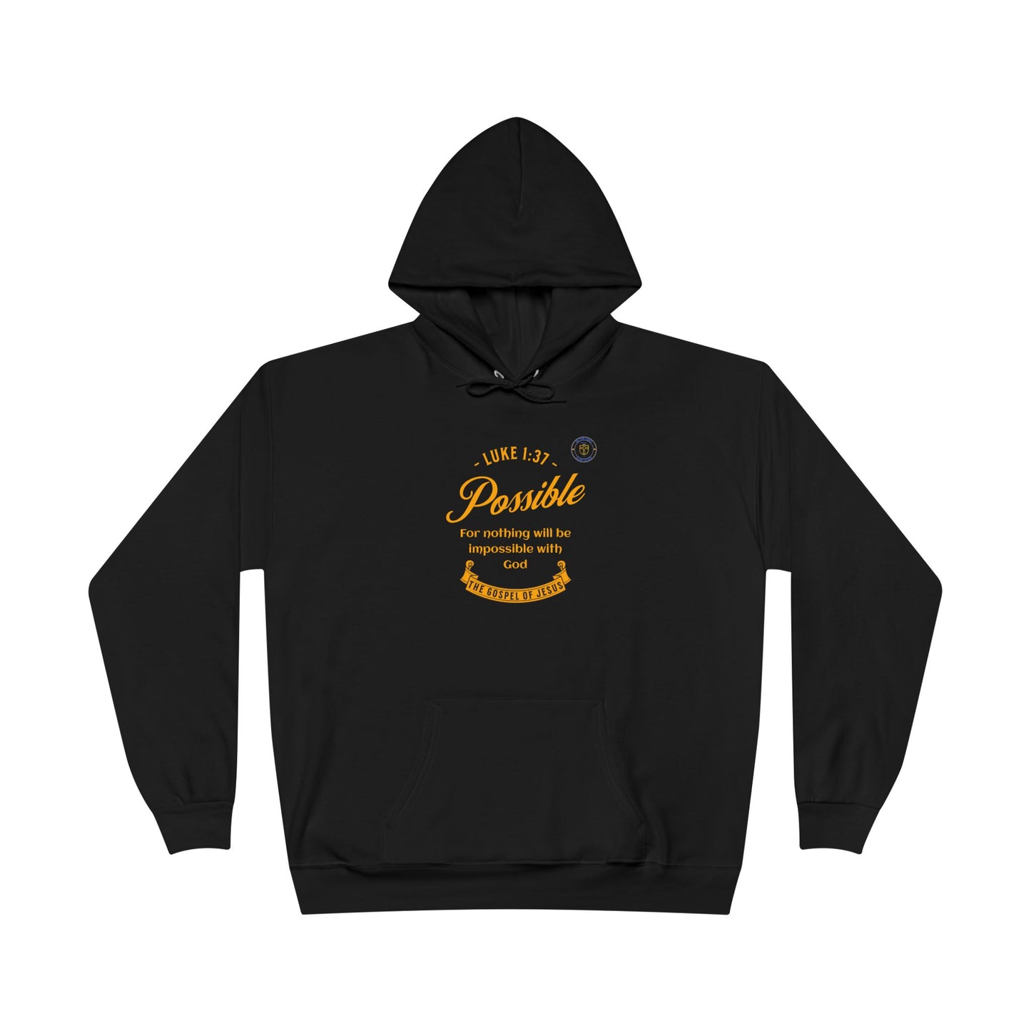 Christian Hoodie - Gospel of Jesus All Things Are Possible Pullover Sweatshirt