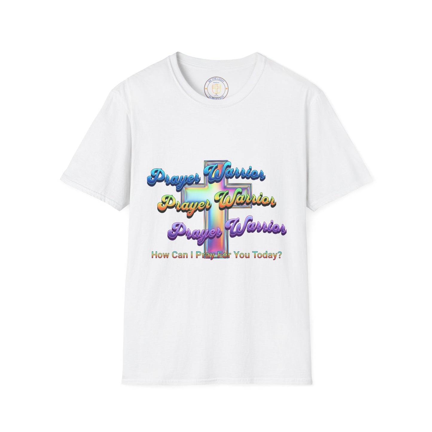 Prayer Warriors Unisex Softstyle T-Shirt, Inspirational Tee, Faith-Based Apparel, Gift for Friends, Spiritual Wear