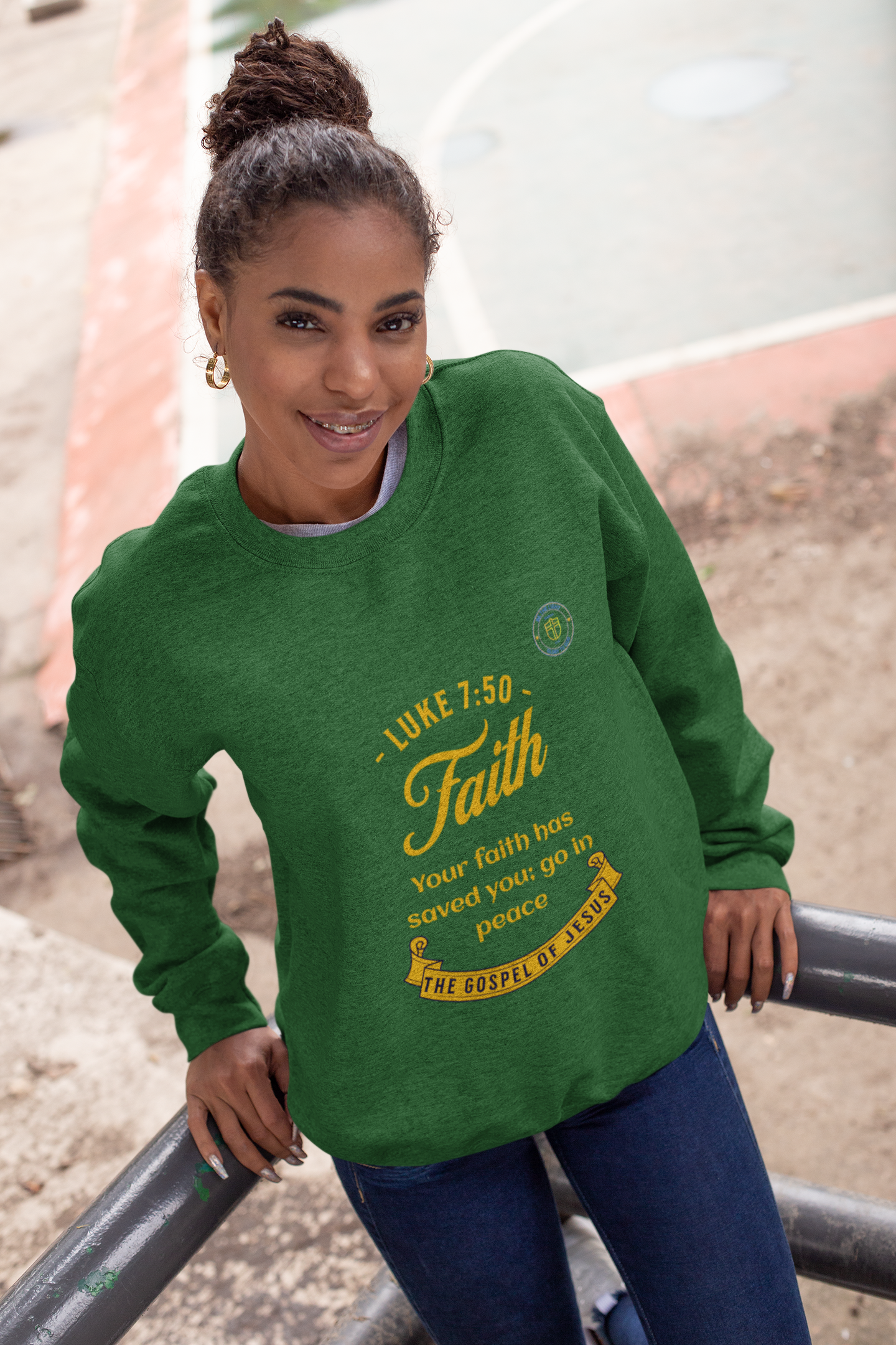 Luke Faith Spiritual Sweatshirt
