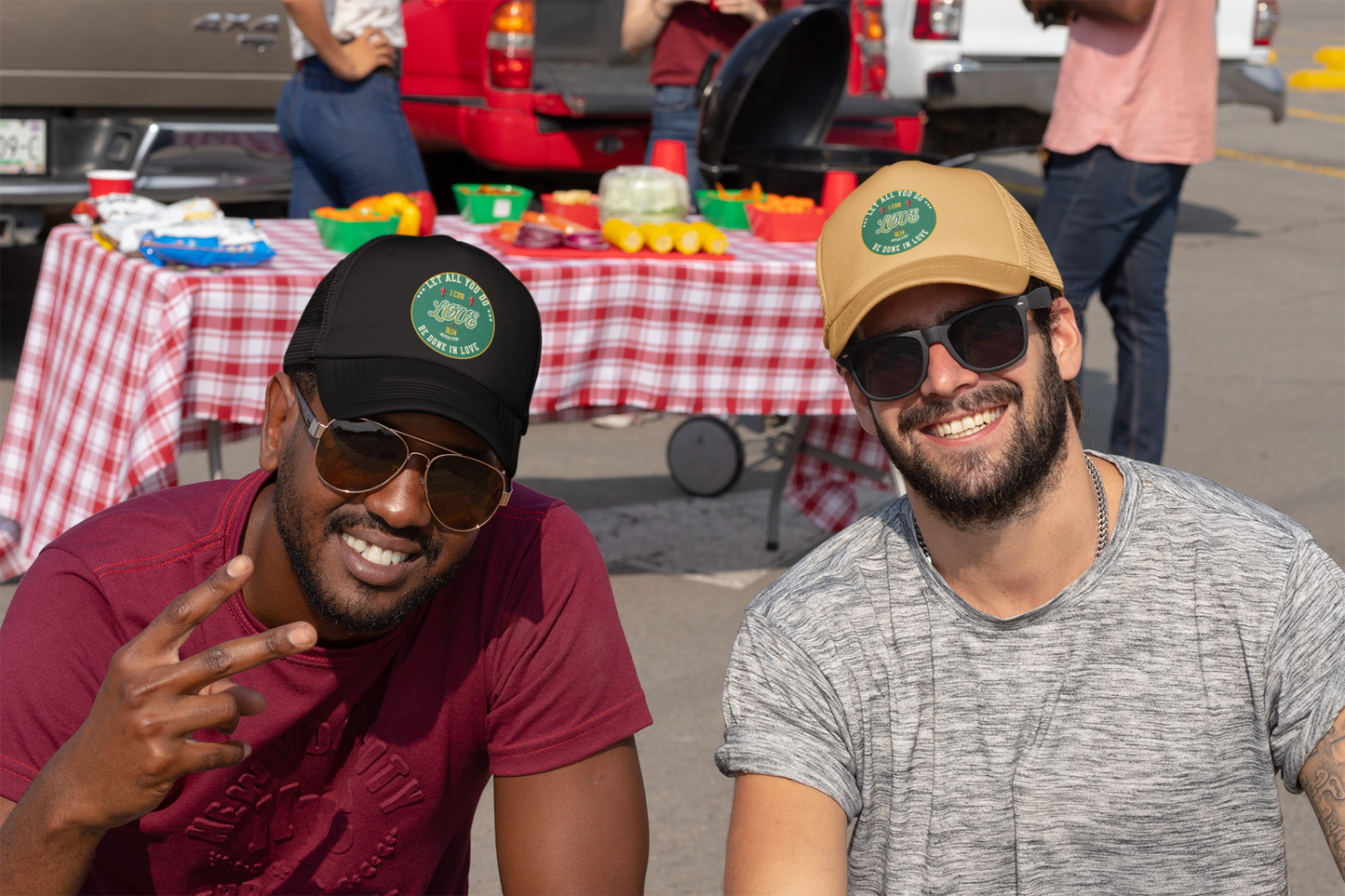 Hat, New Testament Scripture in Love, Classic Dad Cap, Christian Gift, Baseball Cap, Religious Hat, Faith Dad Hat
