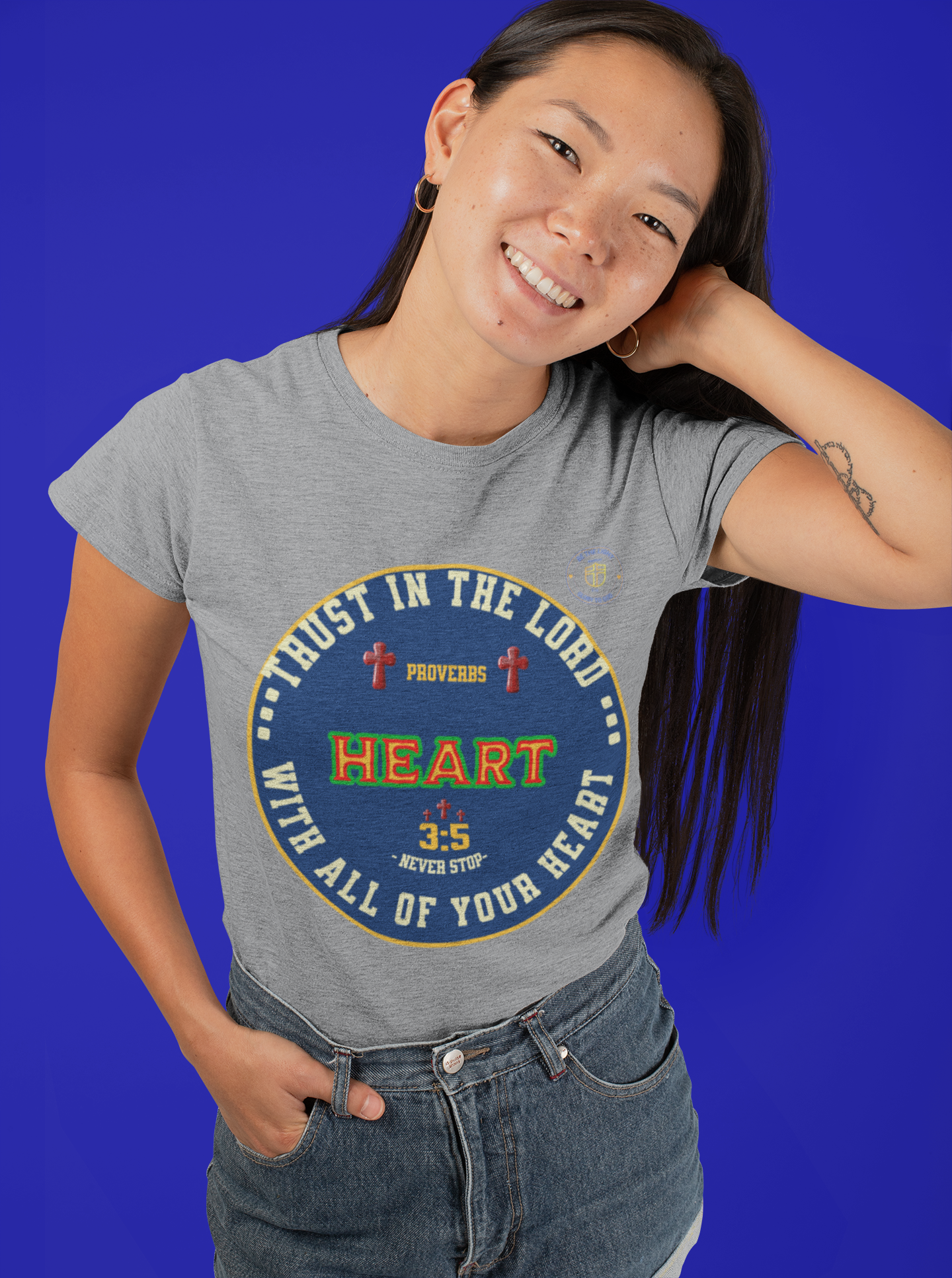 Love Inspirational Quote T, Christian Cotton Tee Shirt, Motivational Apparel, Faith Based Gift