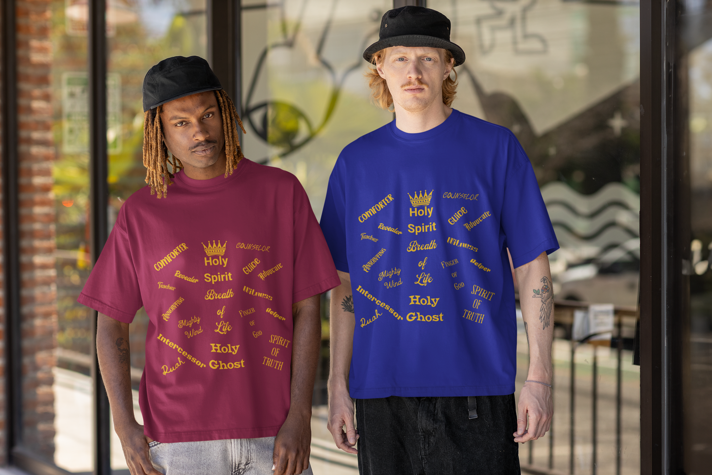 The Names of the Holy Spirit Unisex Tee, Christian Religious Tee, Inspirational Religious Gift, Church Tee,