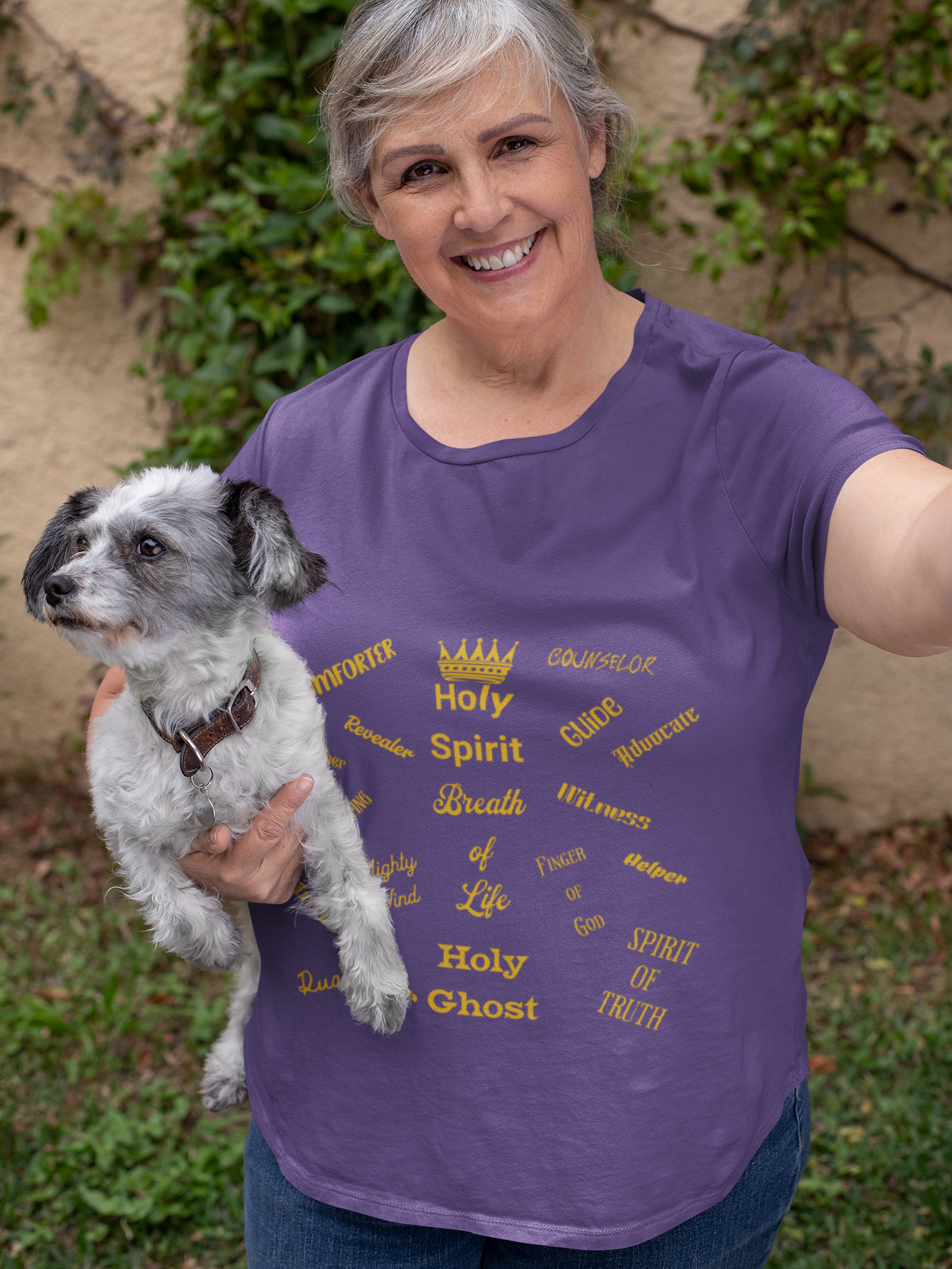 The Names of the Holy Spirit Unisex Tee, Christian Religious Tee, Inspirational Religious Gift, Church Tee,